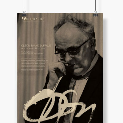 Charles Olson Poster